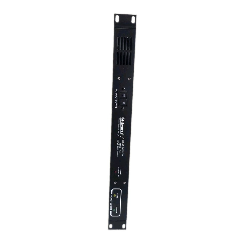 Wilmore DC-AC Inverter 1725-130120-60-U 120VAC 60Hz 1200VA Rack Mount